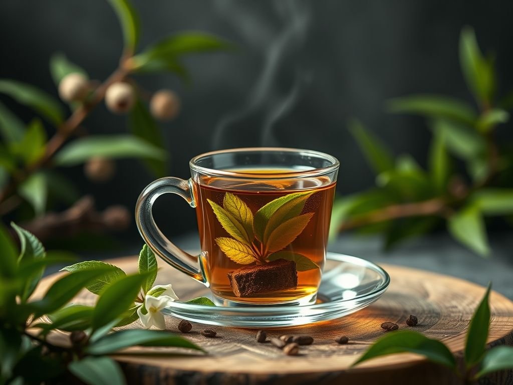 Caffeine-free tea