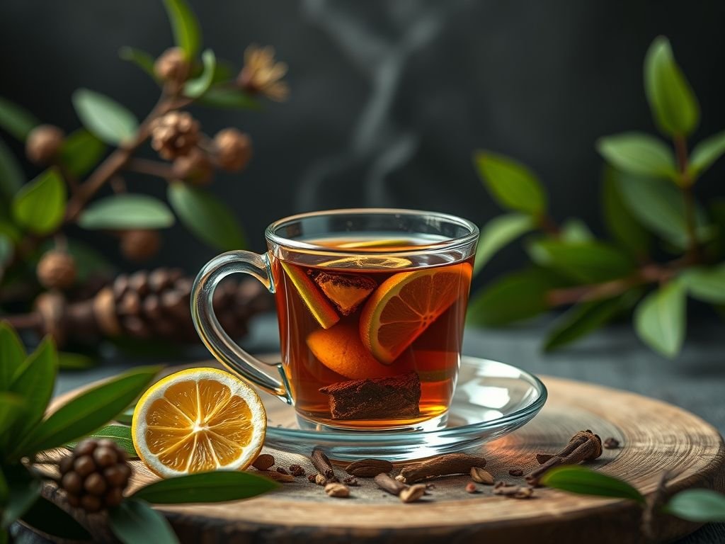 Flavored tea
