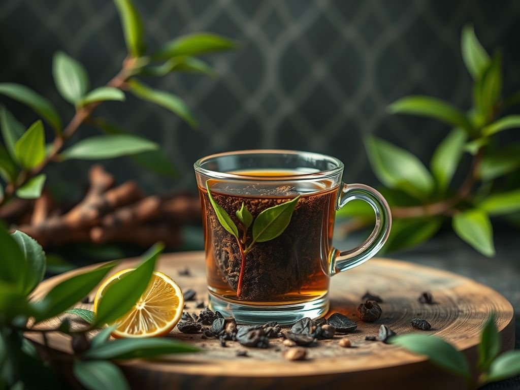 Functional tea blends