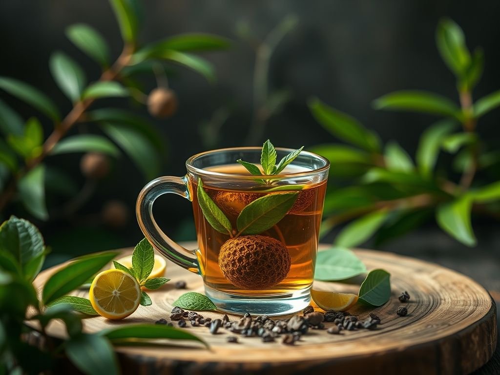 Natural herbal teas