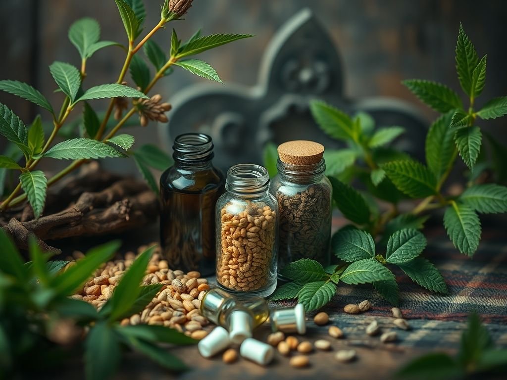 Organic herbal remedies
