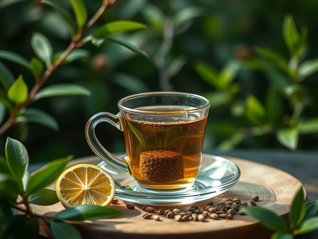 Tea for healthy skin