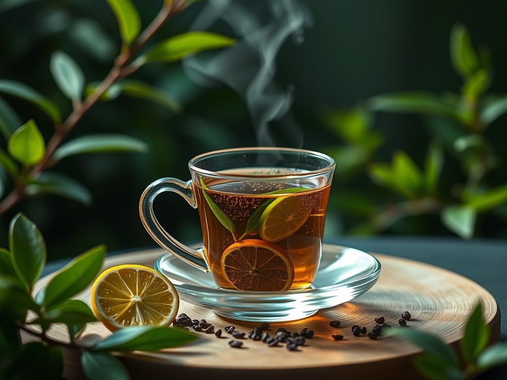 Tea for skin