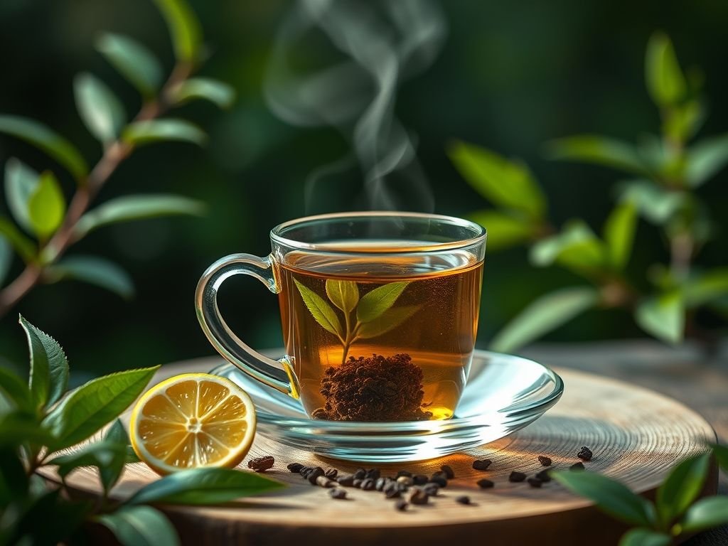 Tea for stress relief