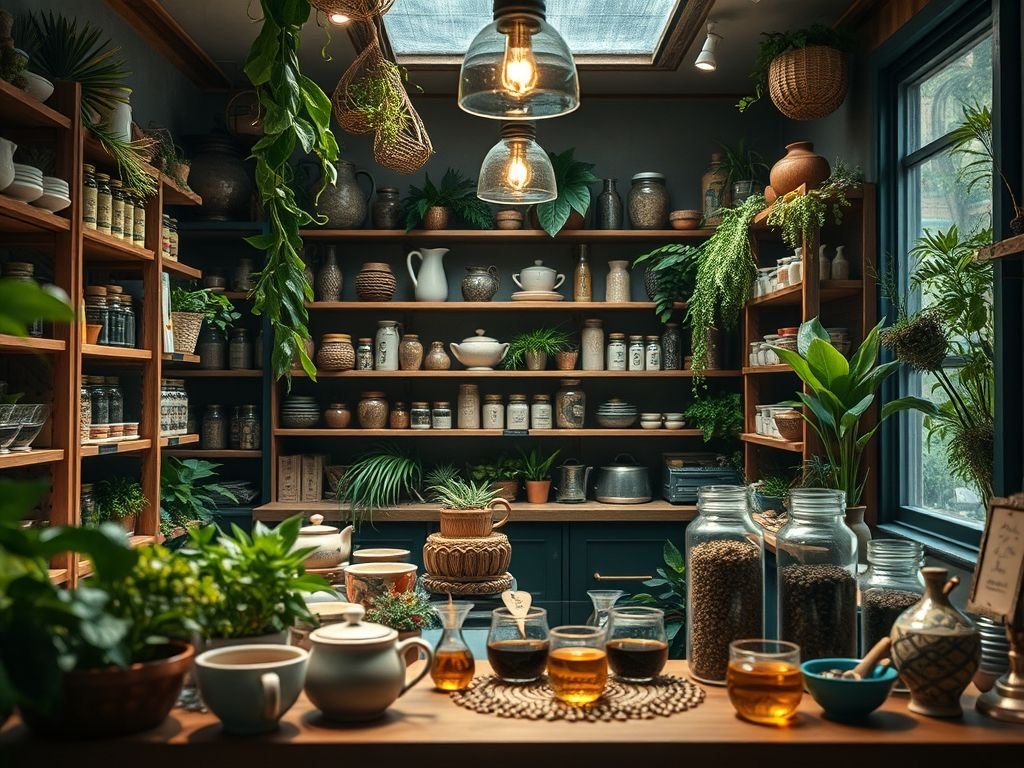 Tea shop